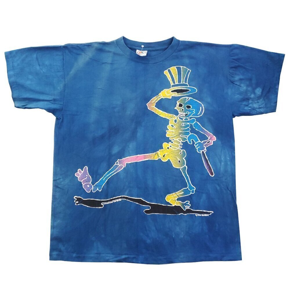 Grateful Dead T-Shirt Vintage 1994 Shake Bones Mountain Dancing Deadstock XL